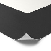 Poster Cartes et cadeaux de douche nuptiale budget noir (Coin)