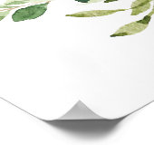 Poster Cartes et cadeaux de mariage dans la verdure ensei (Coin)