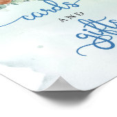 Poster Cartes et cadeaux de ours en peluche mignon bohème (Coin)