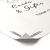 Poster Cartes et cadeaux d'Urn floral à la main (Coin)