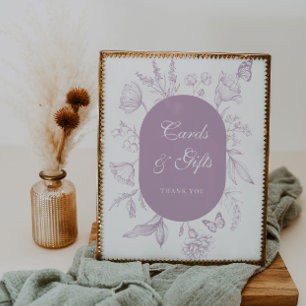 Poster Cartes et cadeaux Dusty Lavender Line