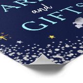 Poster Cartes Et Cadeaux Espace Galaxy Fête d'Anniversair (Coin)