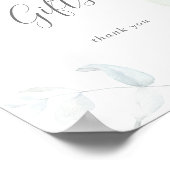 Poster Cartes et Cadeaux Feuillage Aéré et Dorure (Coin)