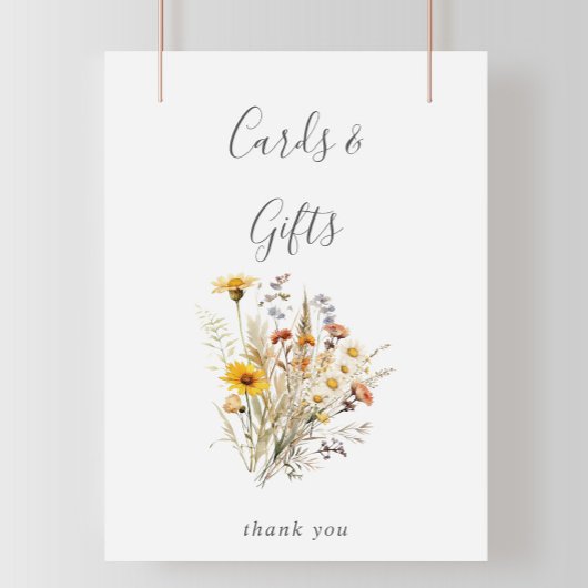 Poster Cartes et cadeaux Fleur sauvage Sunshine d'automne
