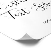 Poster Cartes et Cadeaux Fleurs Mauves Moroses Enseigne T (Coin)