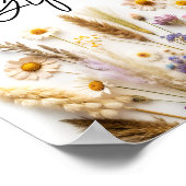 Poster Cartes et cadeaux fleurs sauvages (Coin)