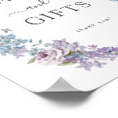 Poster Cartes et cadeaux Lilac élégants (Coin)