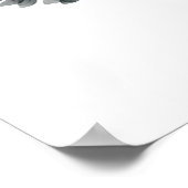 Poster Cartes et cadeaux Mariage signe de calligraphie fl (Coin)