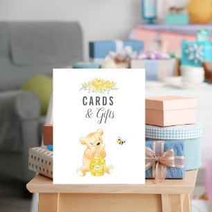 Poster Cartes et Cadeaux Mignons Ours en Peluche Révélati