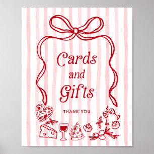 Poster Cartes et Cadeaux Nœud Papillon Citrons Italiens B