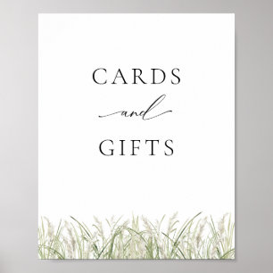 Poster Cartes et cadeaux Pampas Plage