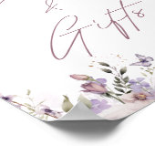 Poster Cartes et cadeaux Papillon Fête des mariées (Coin)