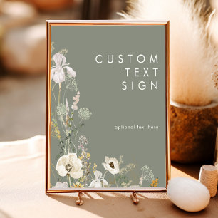 Poster Cartes et Cadeaux Personnalisés de Sauge Fleur Sau