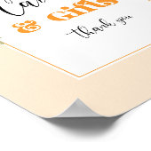 Poster Cartes et cadeaux petite cuite oranges anniversair (Coin)