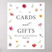 Poster Cartes et Cadeaux pour la Fête de Mariage "Love in (Devant)