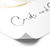 Poster Cartes et cadeaux pour la nuptiale de Bow & Ring (Coin)