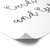 Poster Cartes et cadeaux pour les arbres d'hiver (Coin)