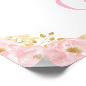 Poster Cartes et cadeaux Princesse Bébé Fille Anniversair (Coin)