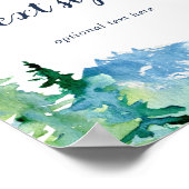 Poster Cartes et cadeaux Rocky Mountain Panneau texte per (Coin)