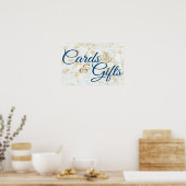 Poster "Cartes et cadeaux" Royal Prince Signal de l'événe (Cuisine)