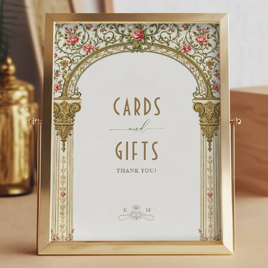 Poster Cartes et cadeaux Signe Vintage