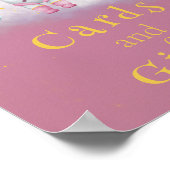 Poster Cartes et cadeaux Spatiale fille astronaute roquet (Coin)