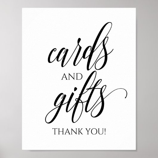 Poster Cartes et Cadeaux Typographie Signal Mariage - Noi (Devant)