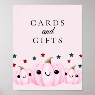 Poster Cartes et panneau de cadeau mignons pour Baby Show