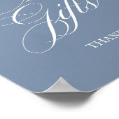 Poster Cartes et panneau de cadeaux de calligraphie class (Coin)
