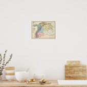 Poster Cartes militaires historiques du Venezuela (Cuisine)