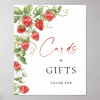 Cartes nuptiales à l'aquarelle branchée fraise cad