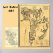 Poster Cartes Port Hudson (Devant)
