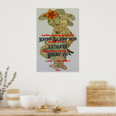 Poster Cartes postales de Paris (Cuisine)