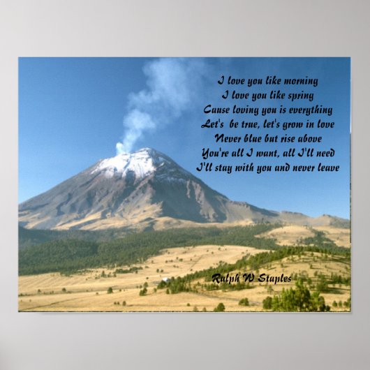 Poster Cartes postales romantiques (Devant)