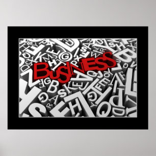 Poster Cartes professionnelles