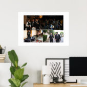 Poster Cartes professionnelles (Bureau à domicile)