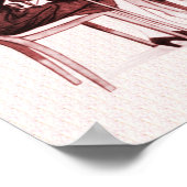 Poster Cartes rétros et café (Coin)