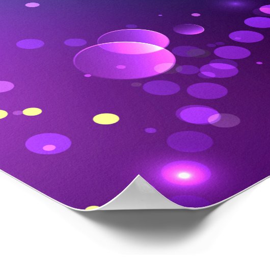 Poster Carthagène Solive Purple (Coin)