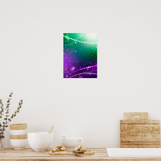 Poster Carthagène Solive Purple (Cuisine)