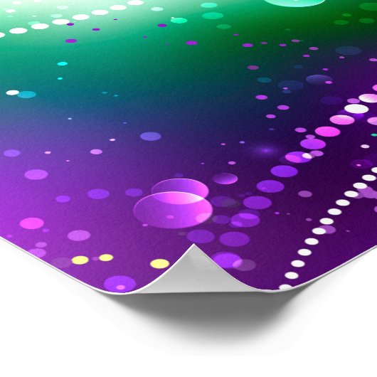 Poster Carthagène Solive Purple (Coin)