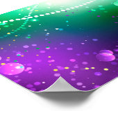 Poster Carthagène Solive Purple (Coin)