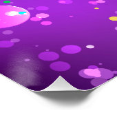 Poster Carthagène Solive Purple (Coin)