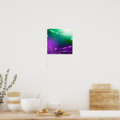 Poster Carthagène Solive Purple (Cuisine)