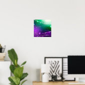 Poster Carthagène Solive Purple (Bureau à domicile)