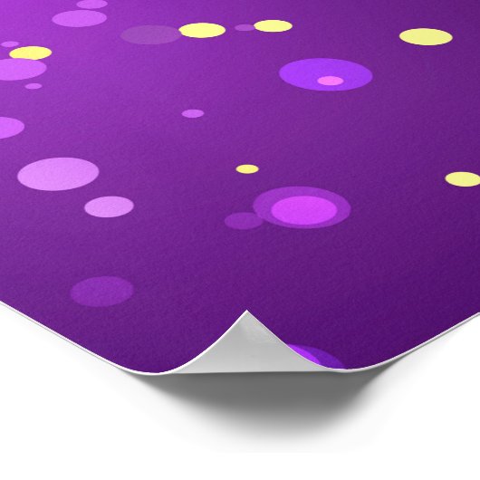 Poster Carthagène Solive Purple (Coin)