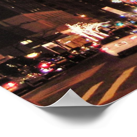 Poster Cartier Store NYC Christmas 2010 Canvas Print (Coin)