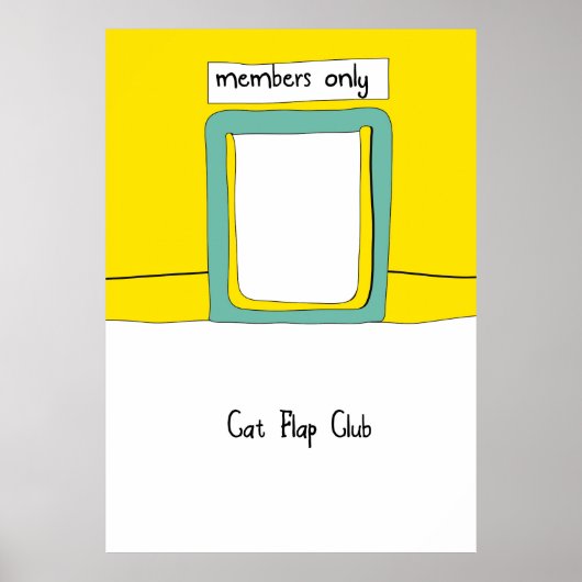 Poster Cartographie du club Flap Chat (Devant)