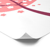 Poster Cartographier Chien Chien Chiot Fleur Fleur Fleur  (Coin)