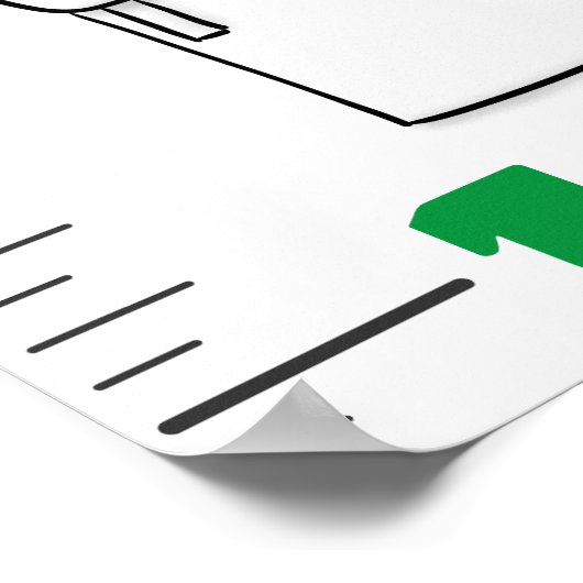 Poster Carton de croissance de l'électronique mignonne (Coin)