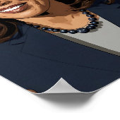 Poster Carton de Kamala Harris (Coin)